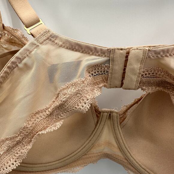 NATORI Pure Allure Full Figure Contour Bra in Nude // 34DD - Picture 7 of 9